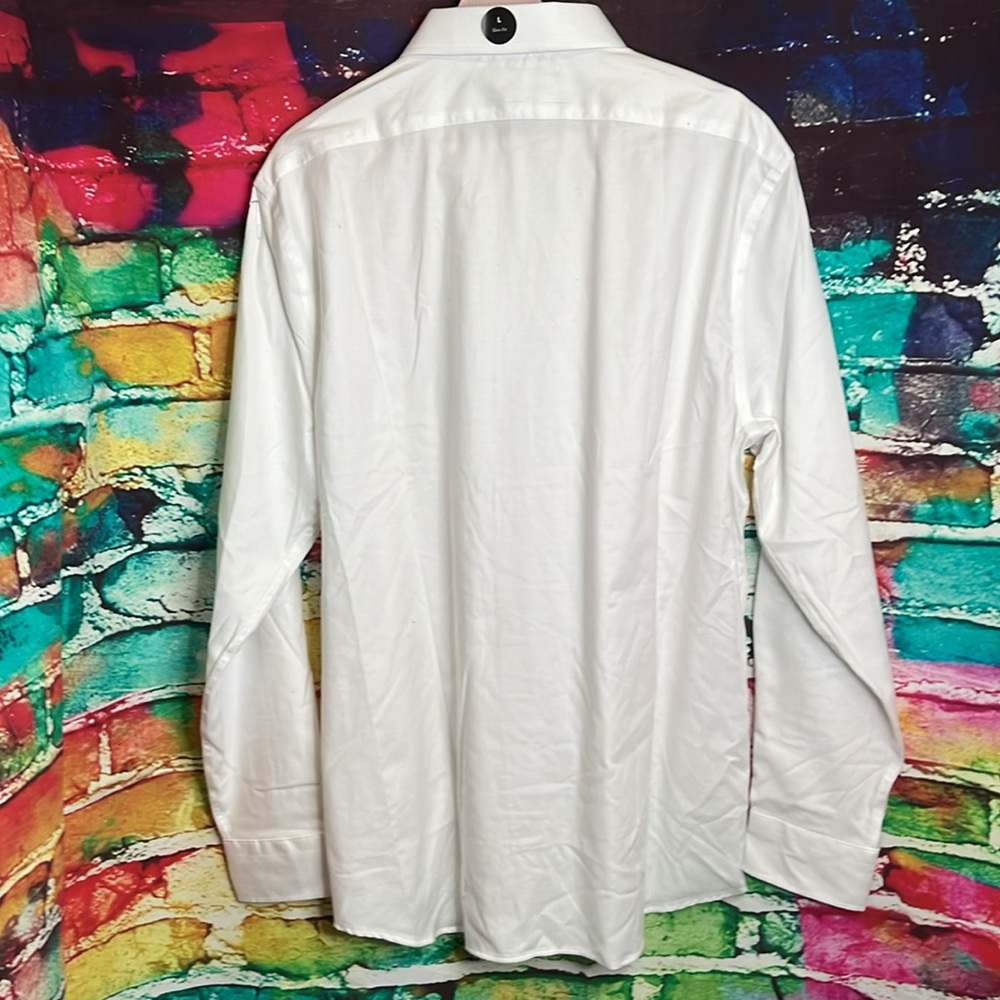 NWT Banana Republic Men's White Dress Shirt 0170 - Picture 7 of 8